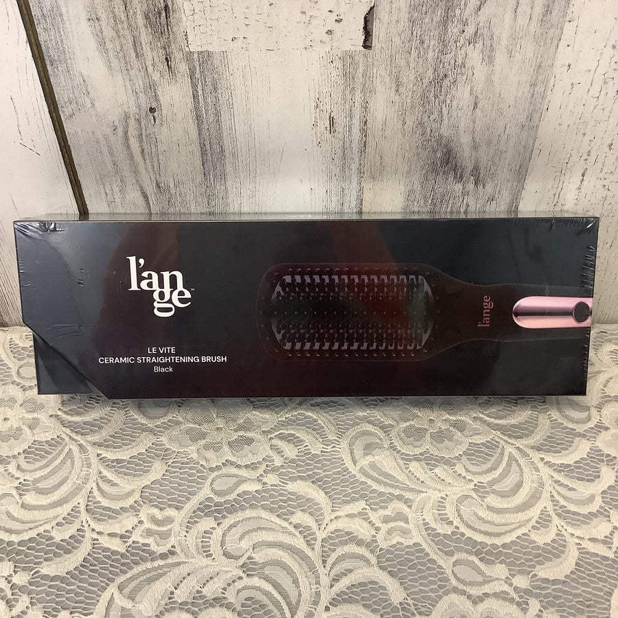 L'ange Le Vite Ceramic Straightening Brush Black