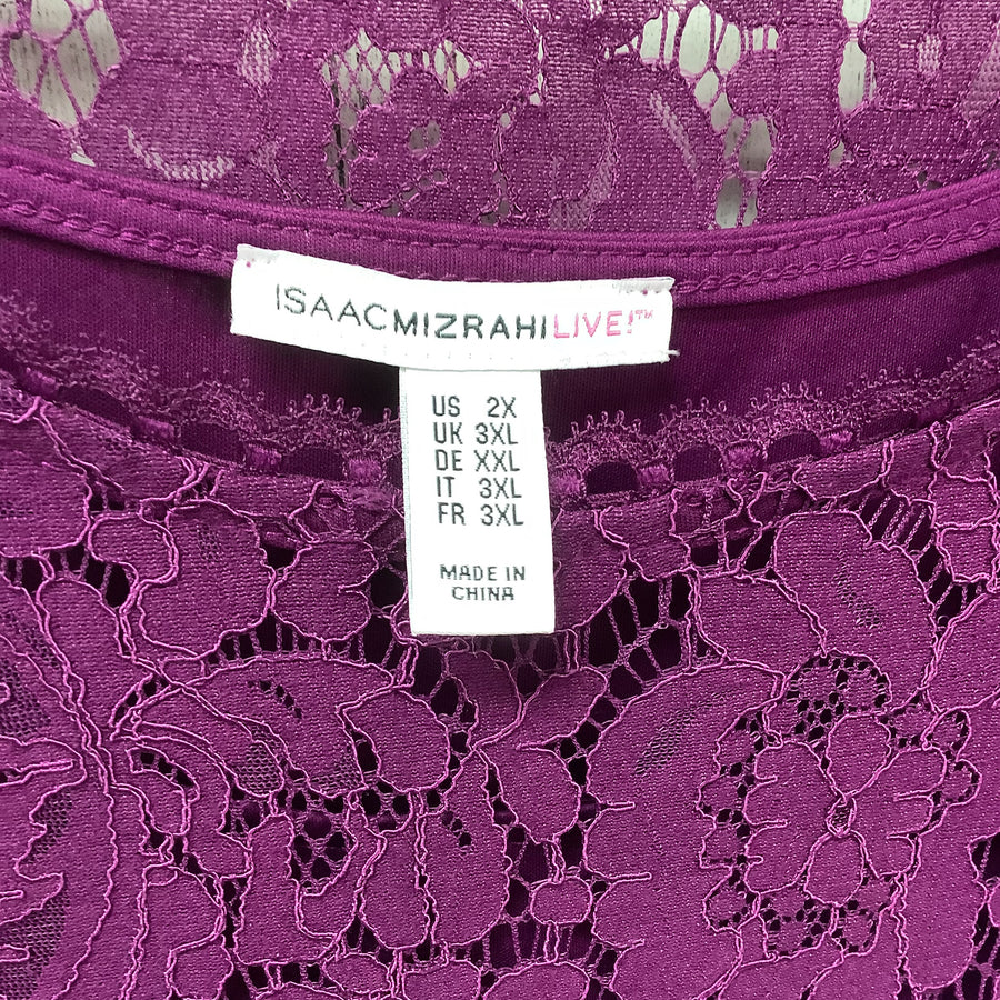 Isaac Mizrahi Size 2X Curvy Shirts & Blouses