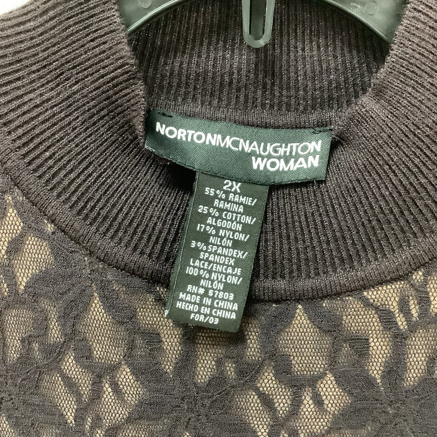 Norton Mcnaughton Size 2X Curvy Pullovers