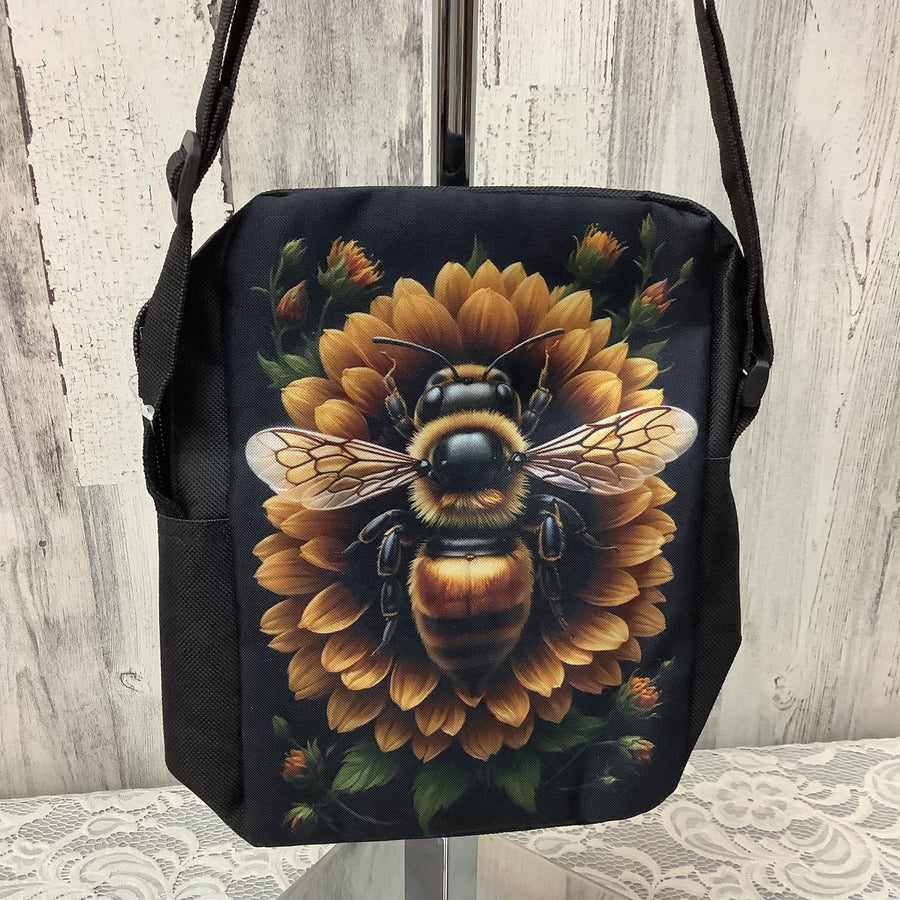 Boutique Size Small Bee On Flower Crossbodys