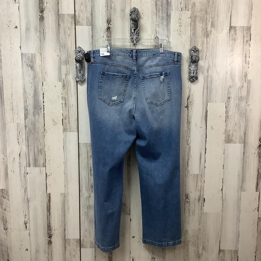 Lane Bryant Size 18 Classic Straight High Rise Jeans