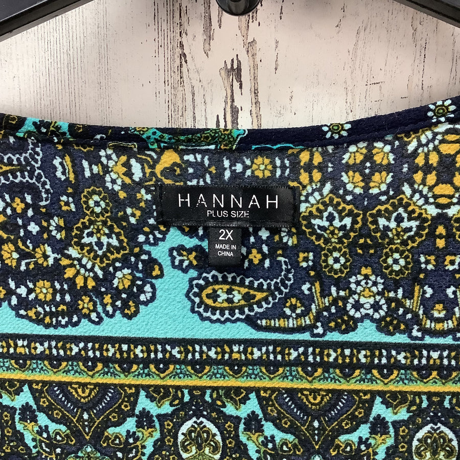 Hannah Size 2X Curvy Shirts & Blouses