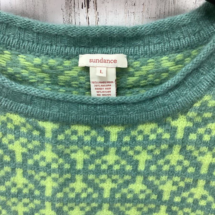 sundance Size Lg Lambs Wool Rabbit Blend Pullover