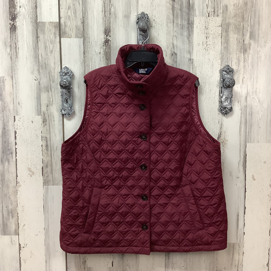 Lands End Size 1X Curvy Vests