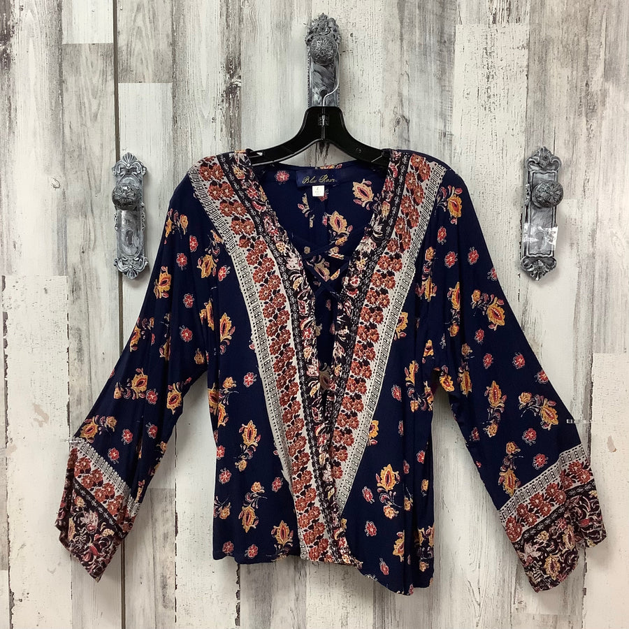 Blue Rain Size Large Shirts & Blouses