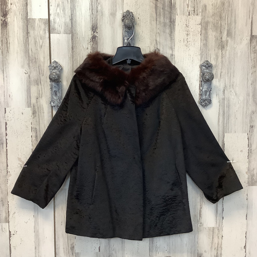 Unknown Size Large Black Coat