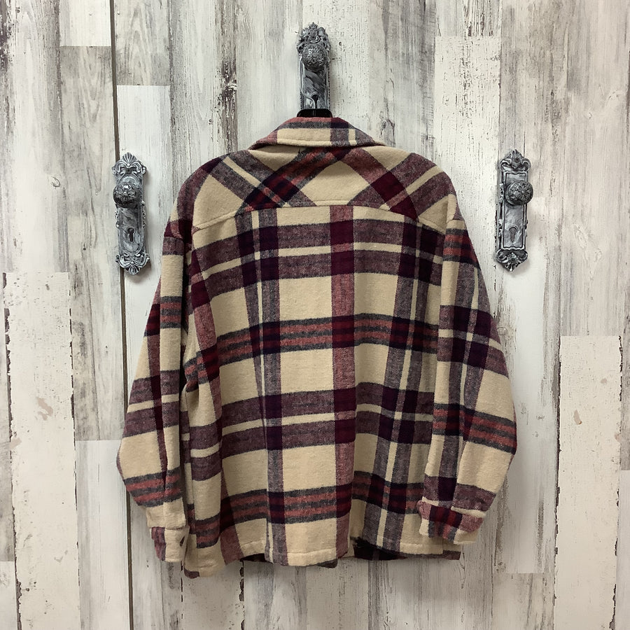 Canyon Creek Size Med Plaid Shacket