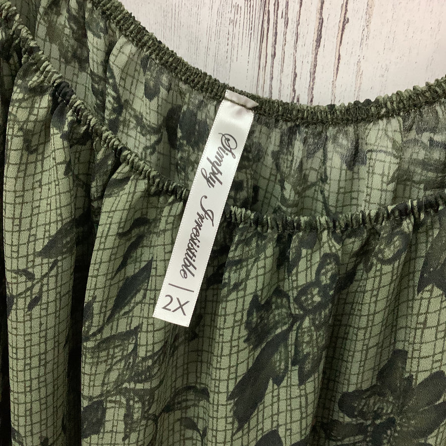 Simply Irresistible Size 2X Curvy Shirts & Blouses