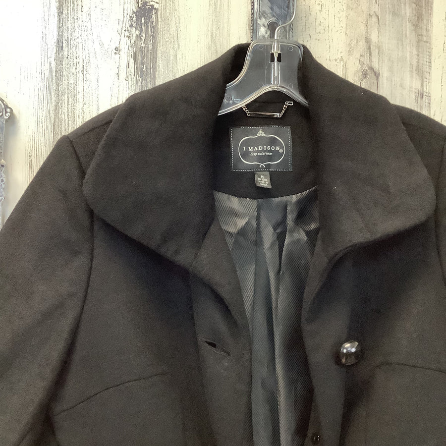 1 MADISON Size Med Black Coat