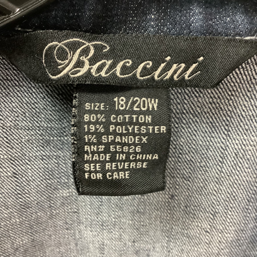 Baccini Size 2XL Curvy Casual Jackets