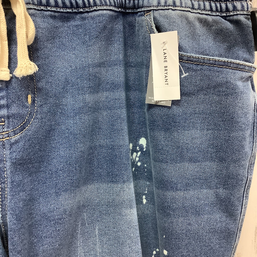 Lane Bryant Size 24 P Pull On Signature Boyfriend Jeans
