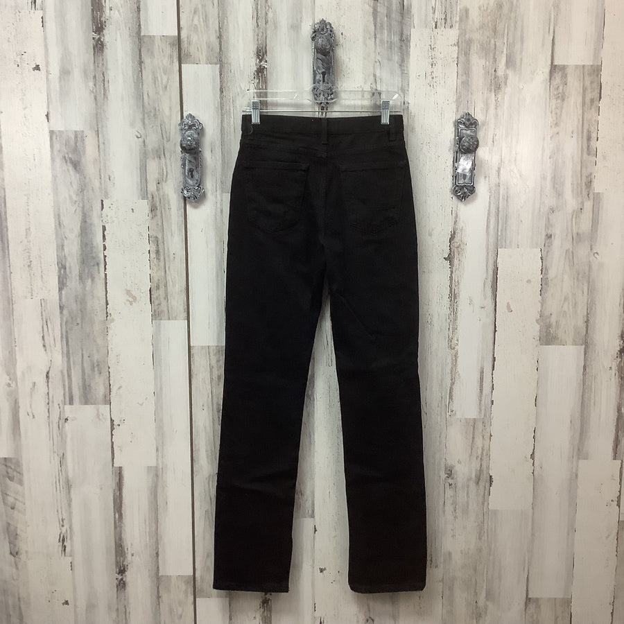 Zara Size 4 Black Straight Leg Jeans