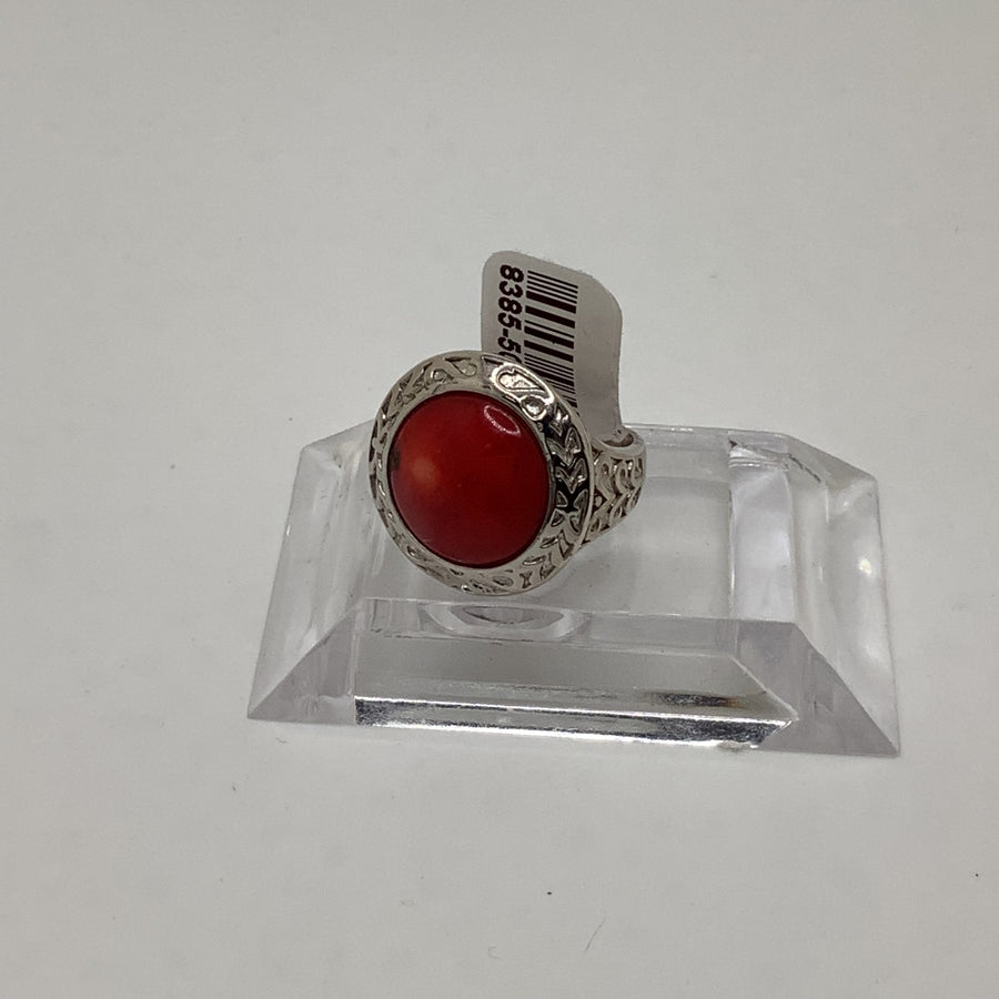 Handset Coral Size 7 Rings
