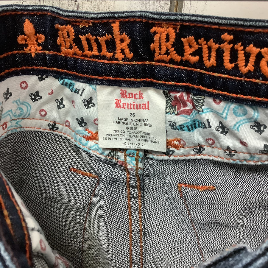 Rock Revival Size 4-6 Junior Jeans