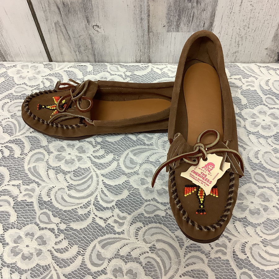 Size 8 Suede Moccasins