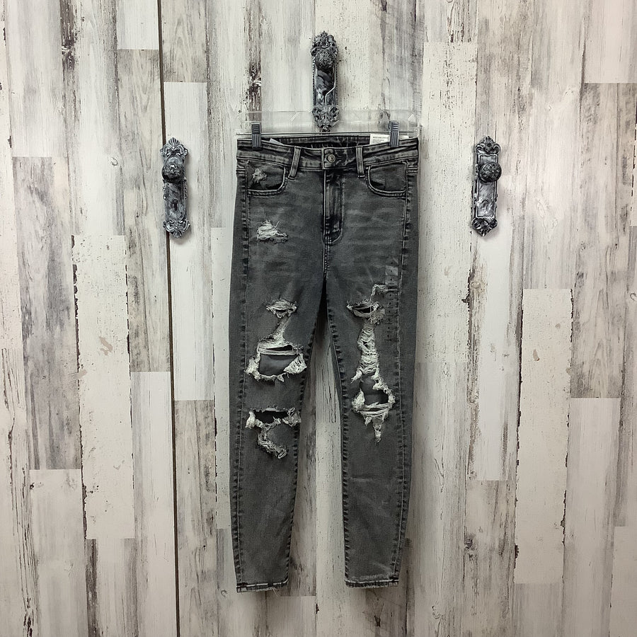 American Eagle Size 4 Extra Short High Rise Junior Jeggings