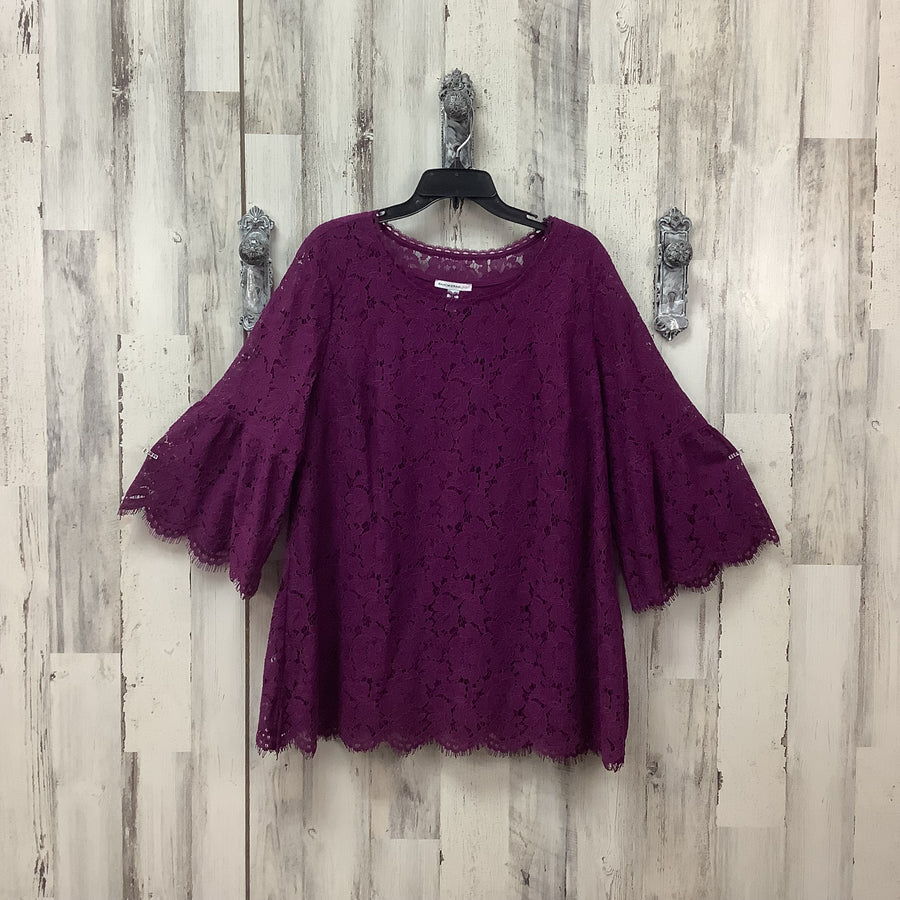 Isaac Mizrahi Size 2X Curvy Shirts & Blouses