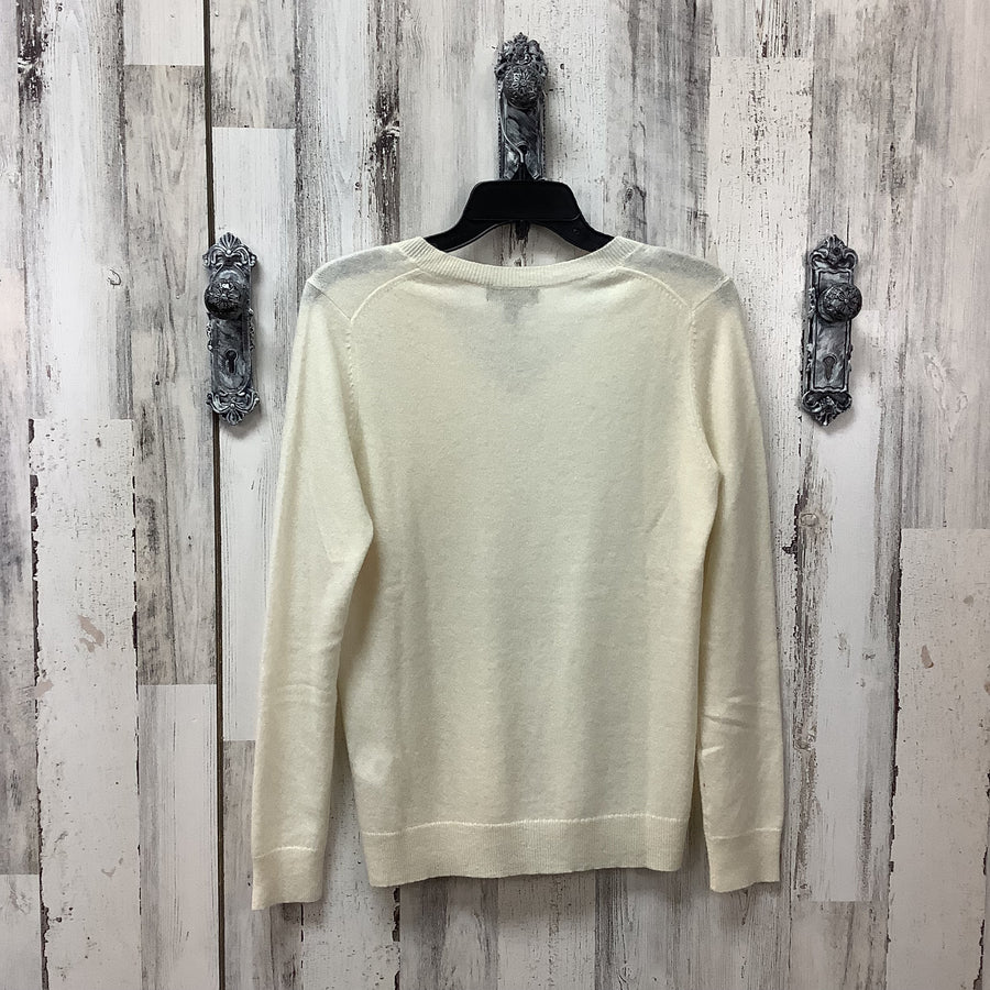 Charter Club Size Small Cream Cashmere Pullover