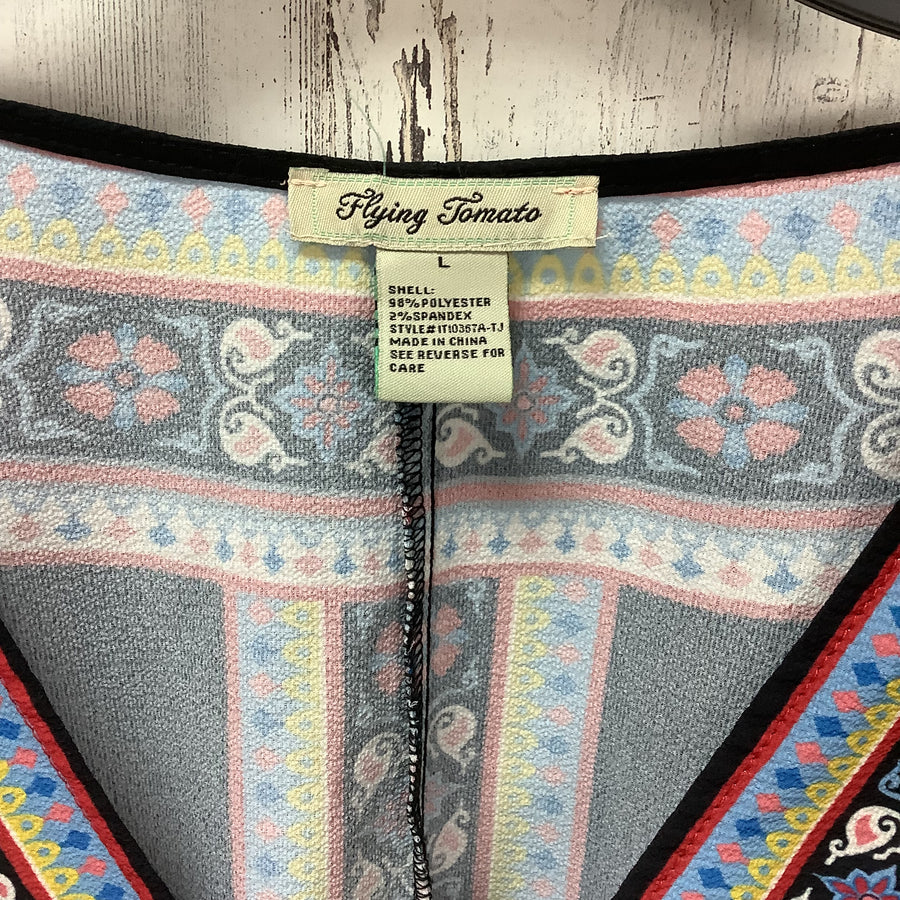 Flying Tomato Size Large Junior Boho Shirt
