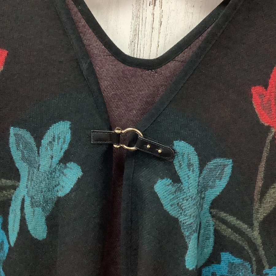 One Size Floral Women's Cape