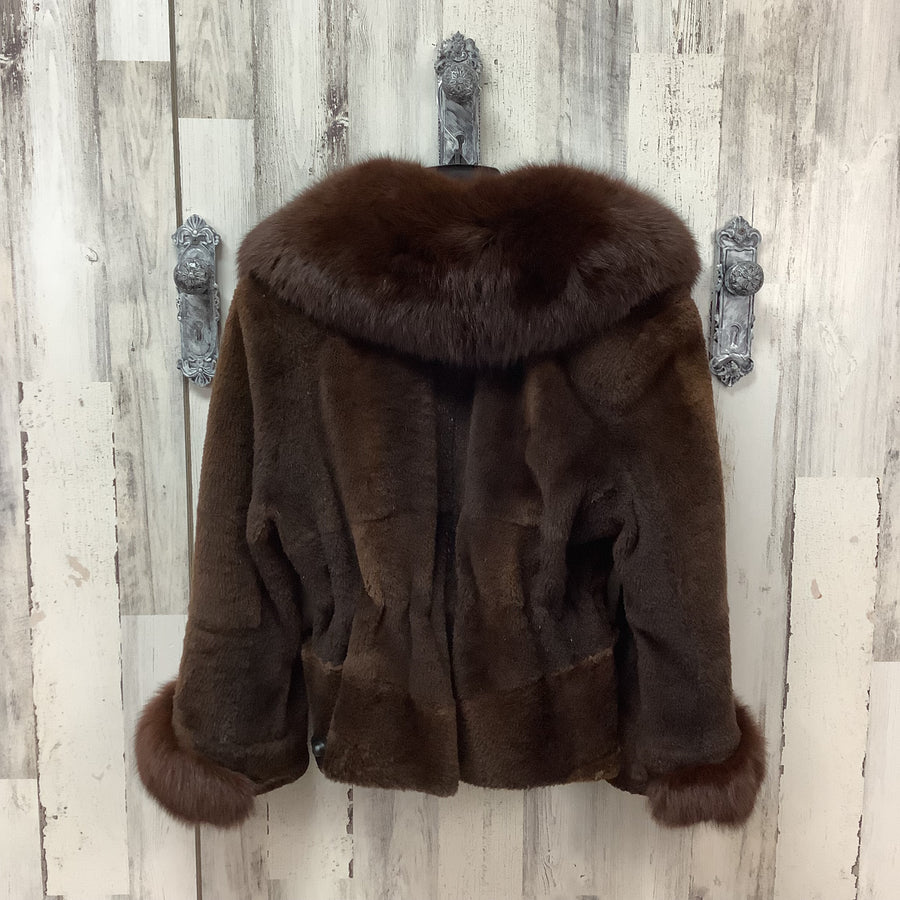 Size Small Mahogany Mink Coat