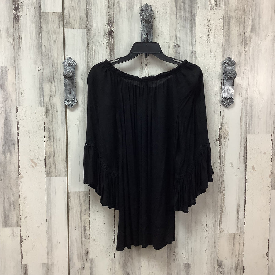 Chelsea & Theodore Size Small Women's Solid Peasant Top
