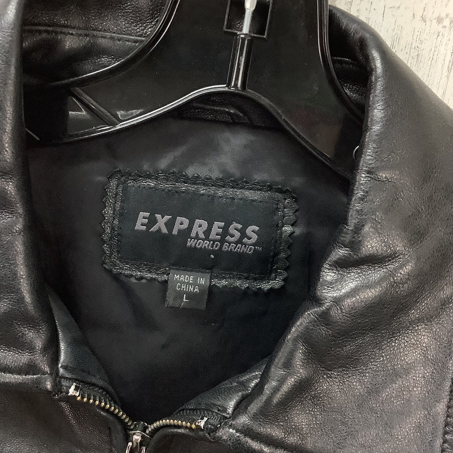 Express Size Large Genuine Leather Jacket