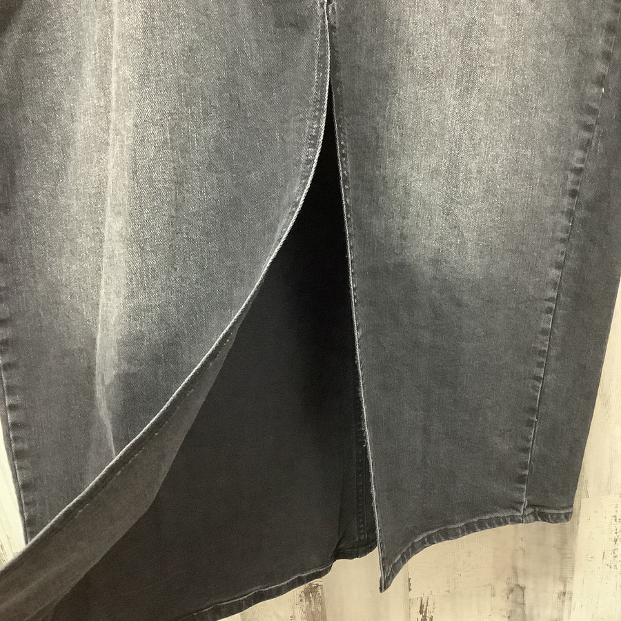 Wild Fable Size Large Junior Black Denim Skirt