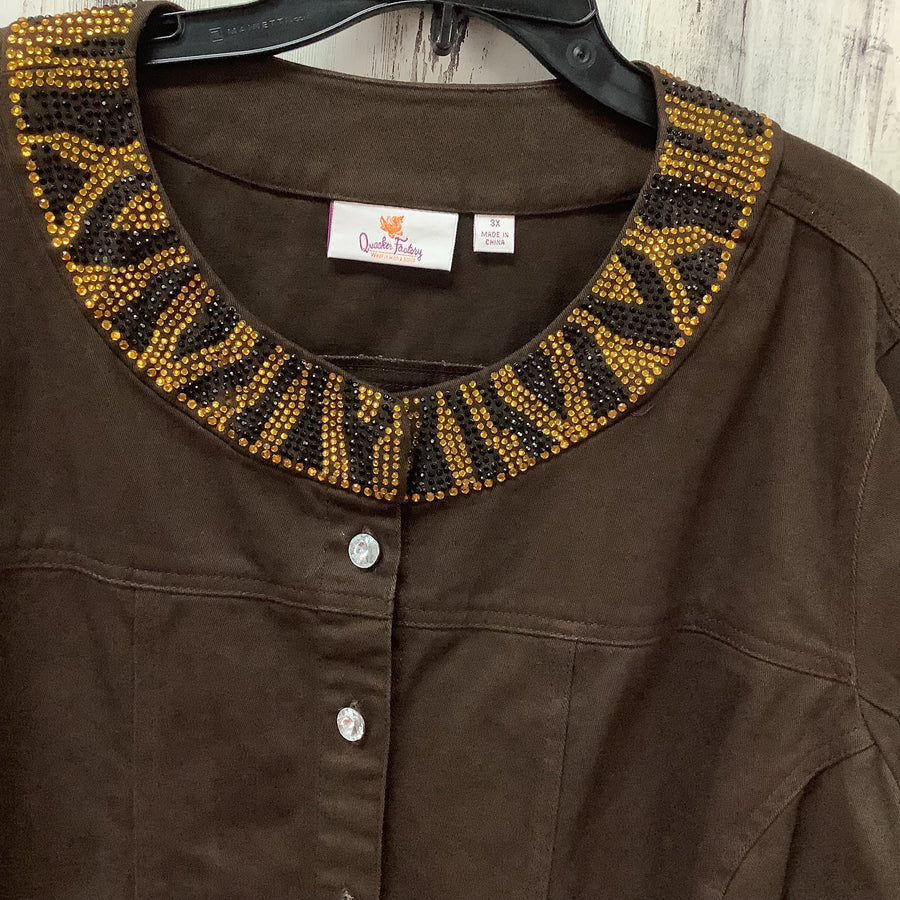 Quacker Factory Size 3x Curvy Casual Jackets