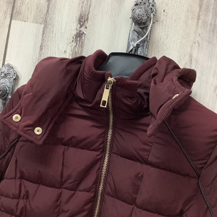 Guess Size Med Burgundy Coat