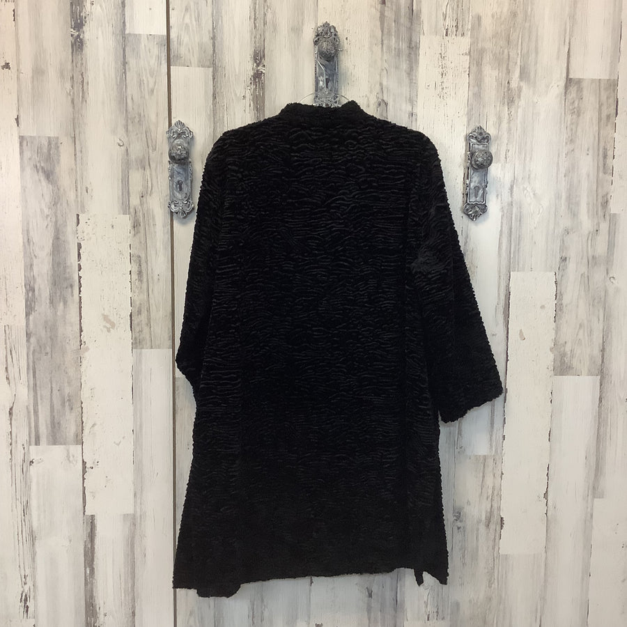 CHICO'S Size XL Black Coat