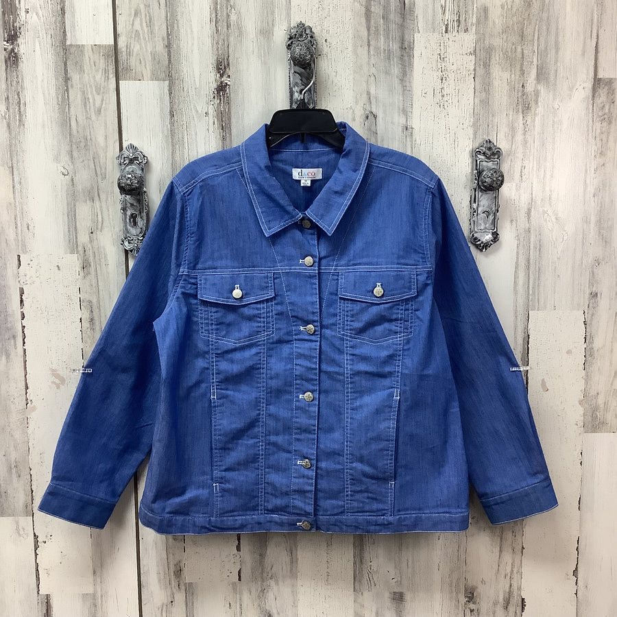 d & co Size 1X Curvy Casual Jackets