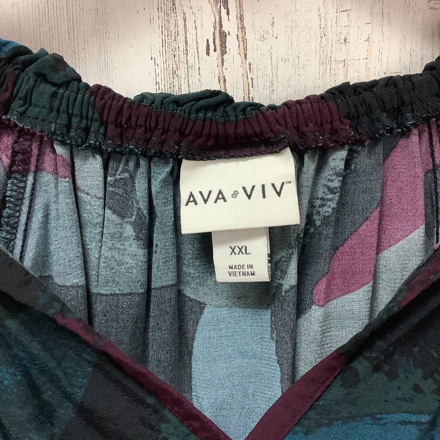 Ava & Viv Size XXL Curvy Shirts & Blouses