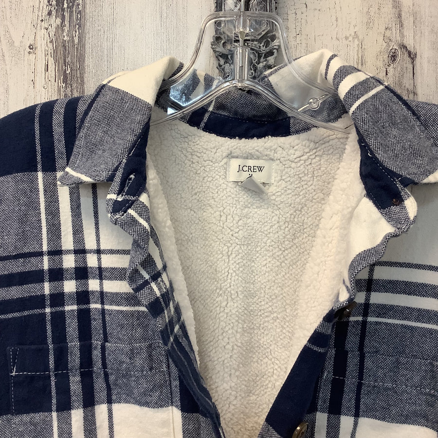 J. Crew Size XS P Fleece Lined Plaid Jacket