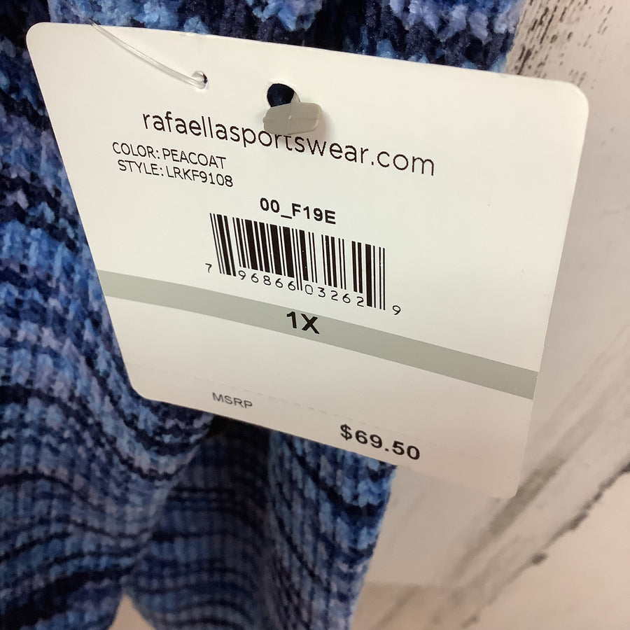 Rafaella Size 1X Curvy Pullovers