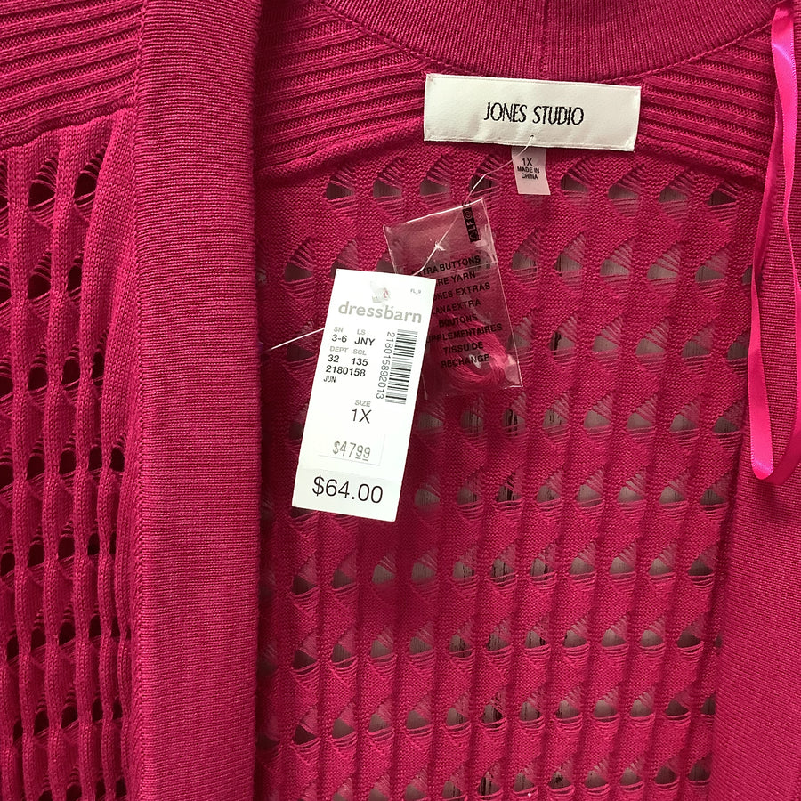 Jones Studio Size 1X Curvy Shrugs & Shawls