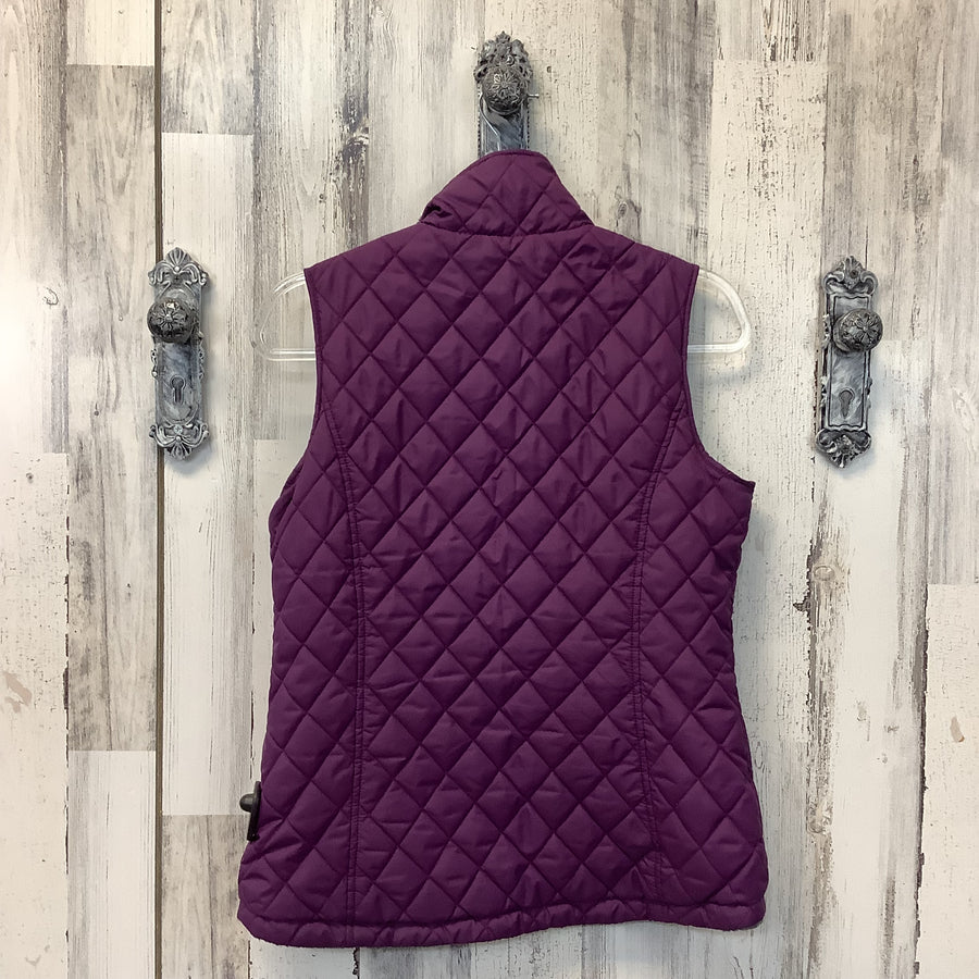 free country Size Sm Purple Quilted Reversible Vest