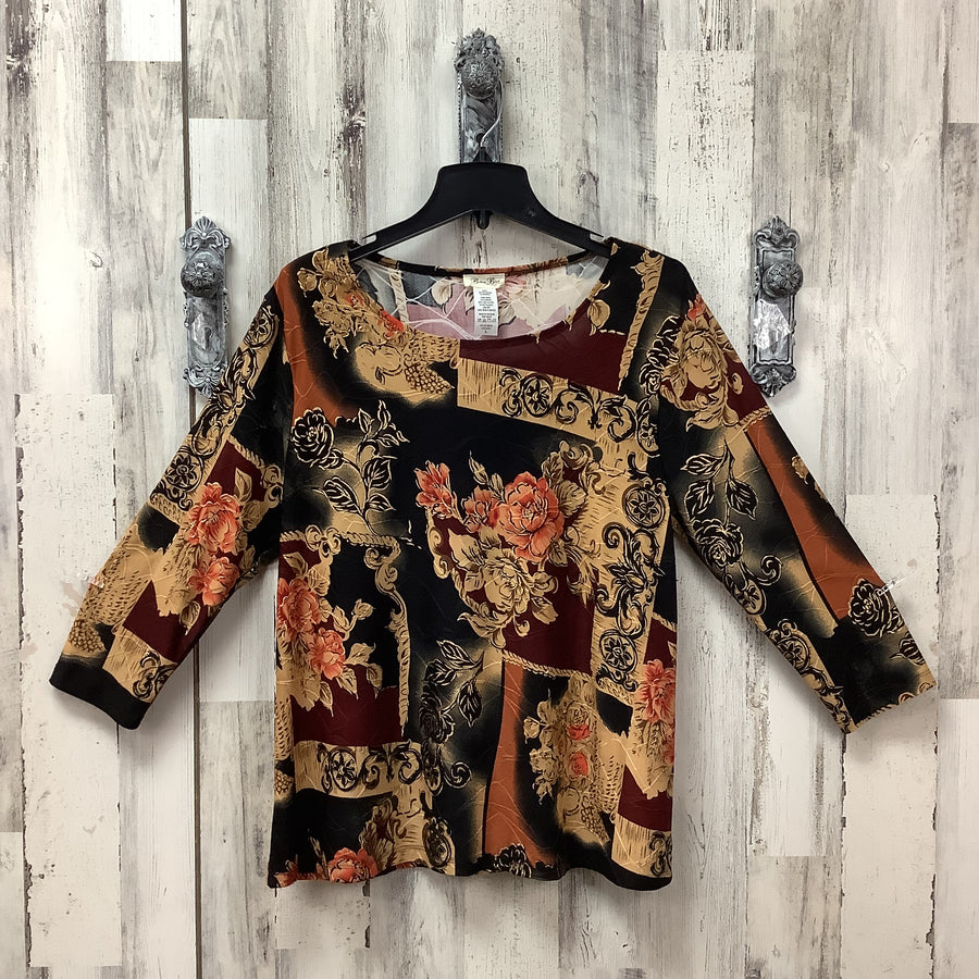 Brittany Black Size Large Shirts & Blouses