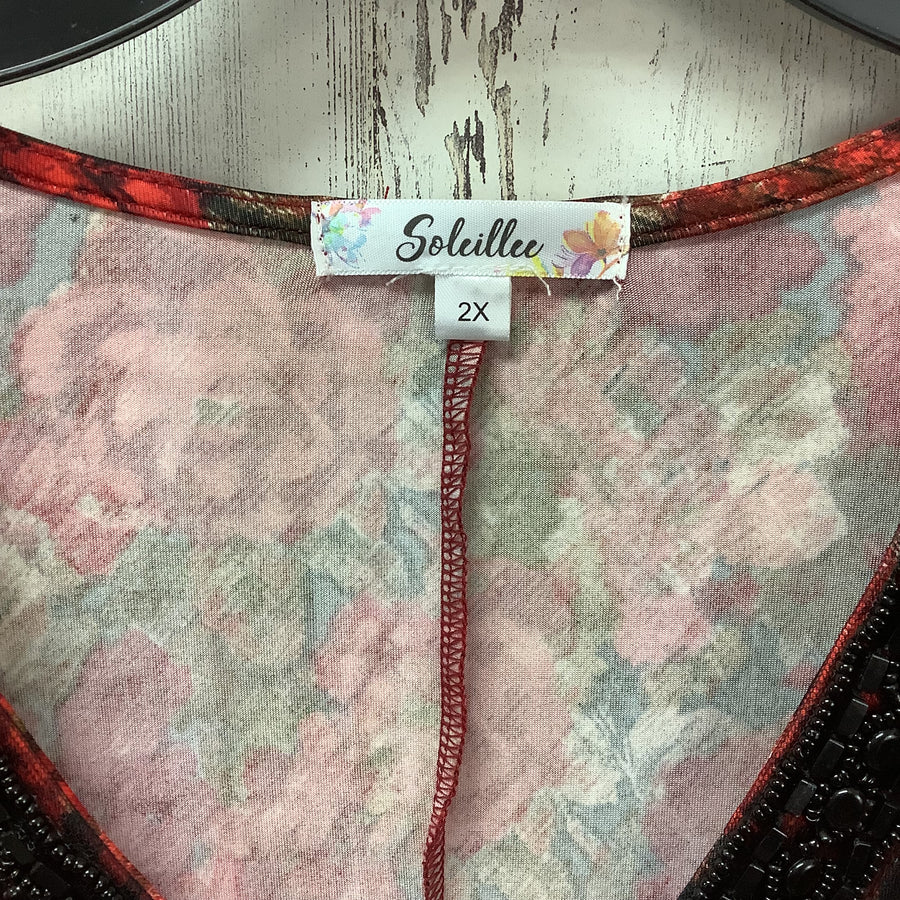 Soleillee Size 2X Curvy Shirts & Blouses