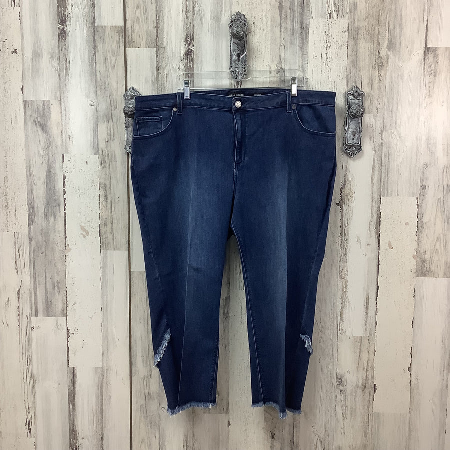 Susan Graver Size 24 W P Curvy Jeans