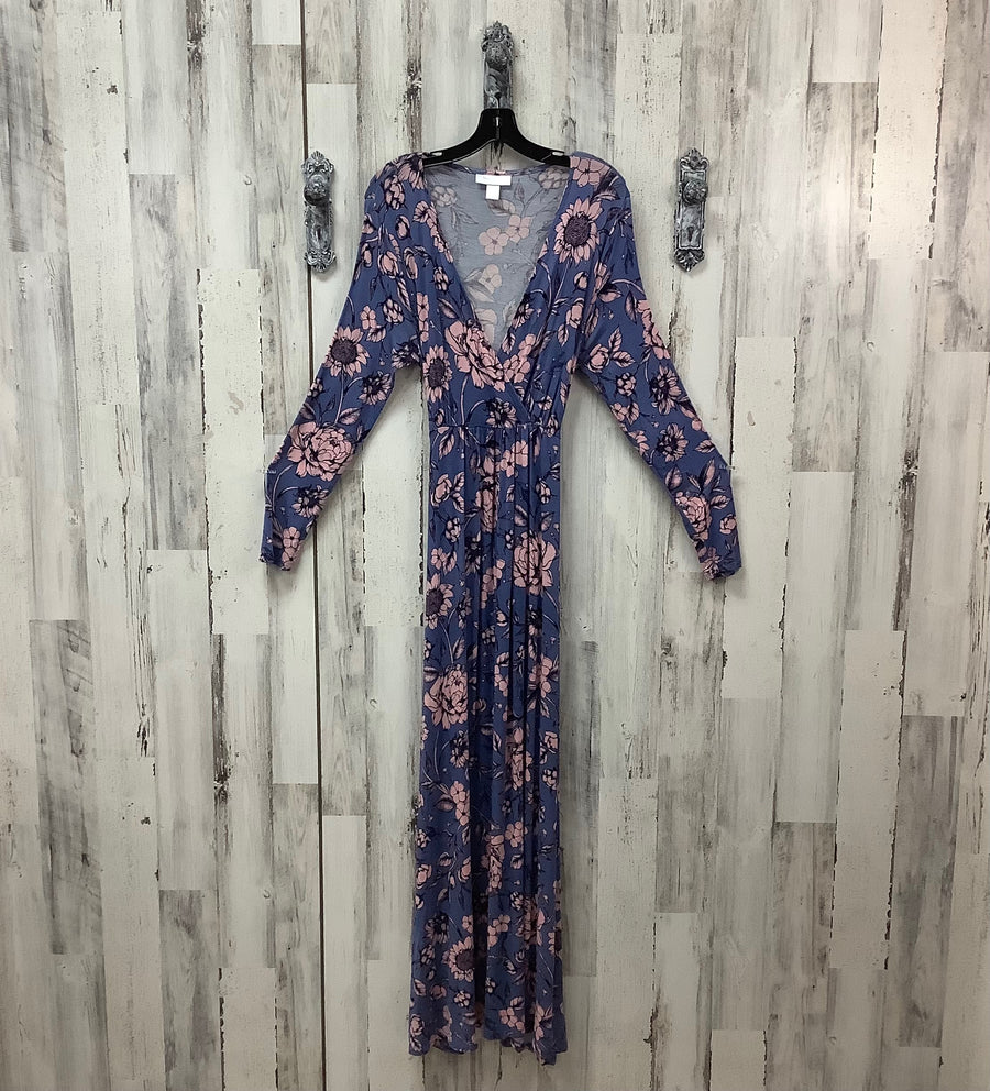 Motherhood Size Med Maternity Maxi Dress