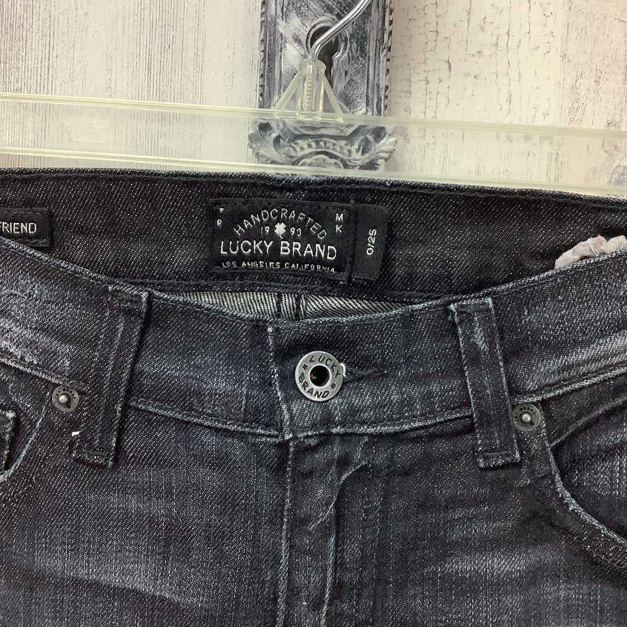 Lucky Brand SIENNA Size 0 Junior Slim Boyfriend Jeans