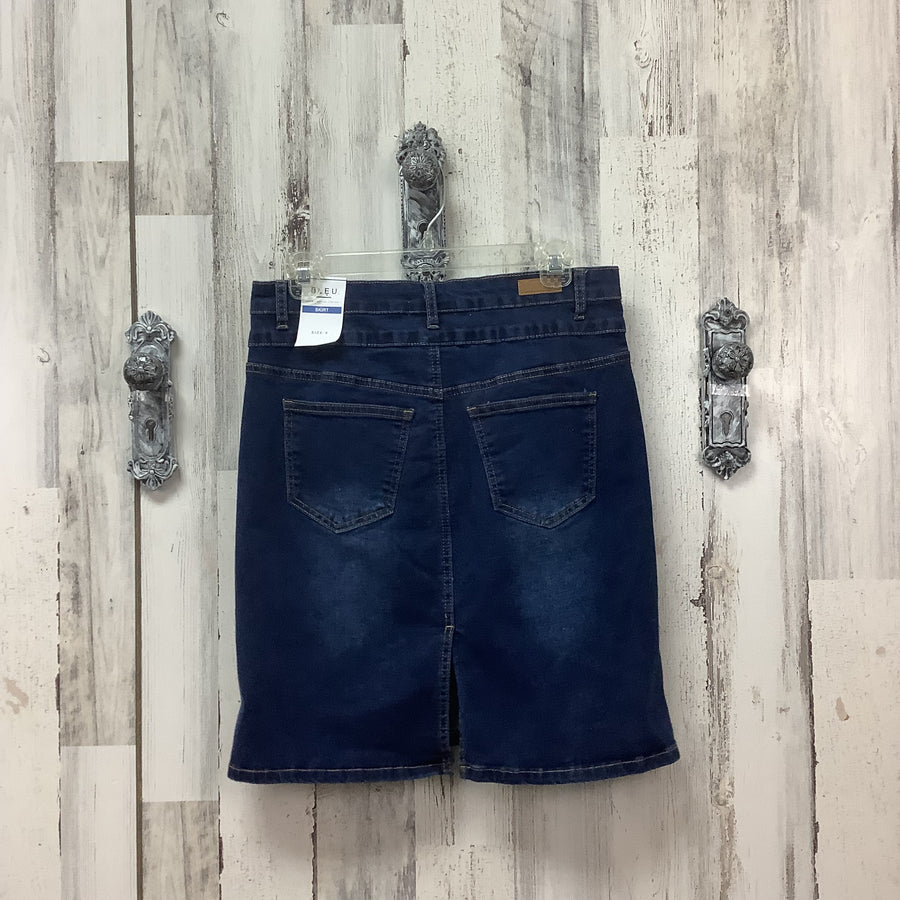 Bleu Size 6 Skirt