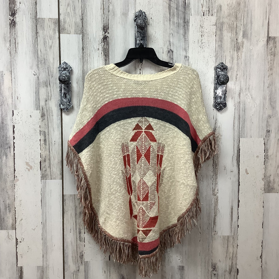 Say What Size Med Boho Southwestern Style Poncho