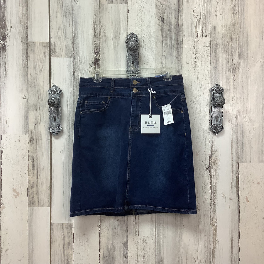 Bleu Size 6 Skirt