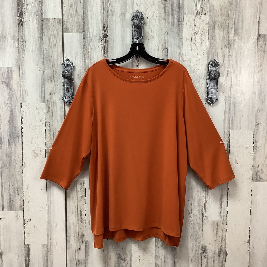 Susan Graver Size 1X Curvy Shirts & Blouses