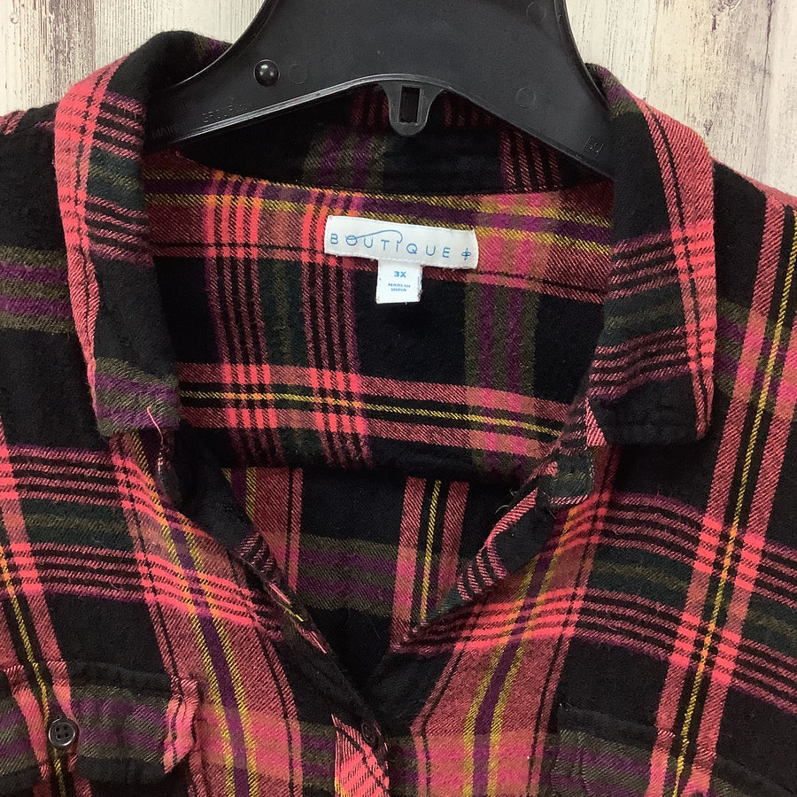 Boutique Size 3x Curvy Shirts & Blouses
