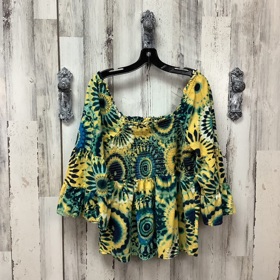 Terra & Sky Size XL Curvy Shirts & Blouses