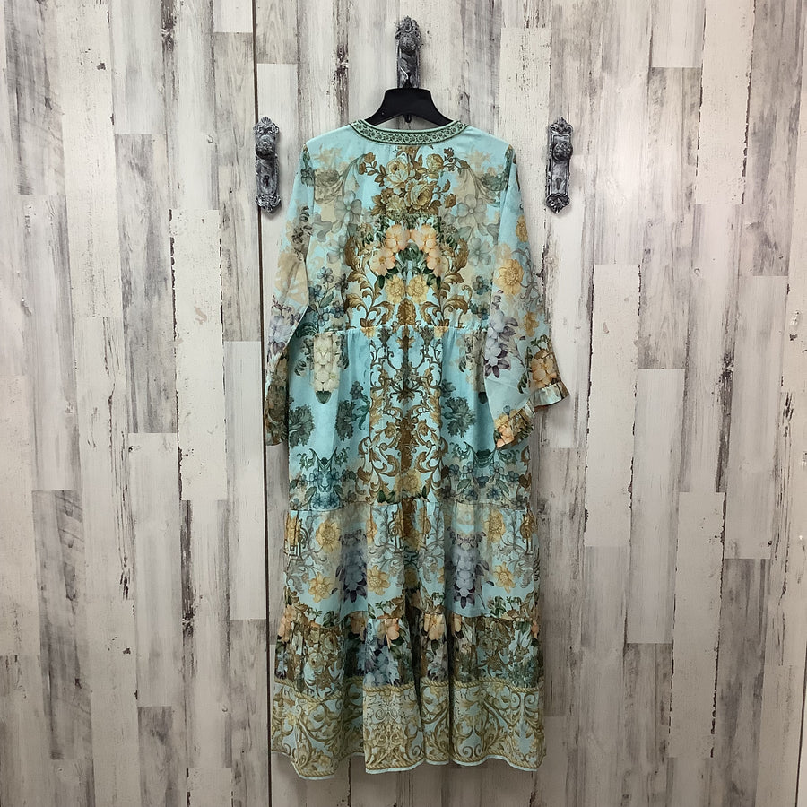Soft Surroundings Size XL Boho Peasant Maxi Dress