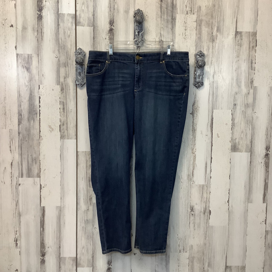 CHICO'S Size 16 Curvy Jeans